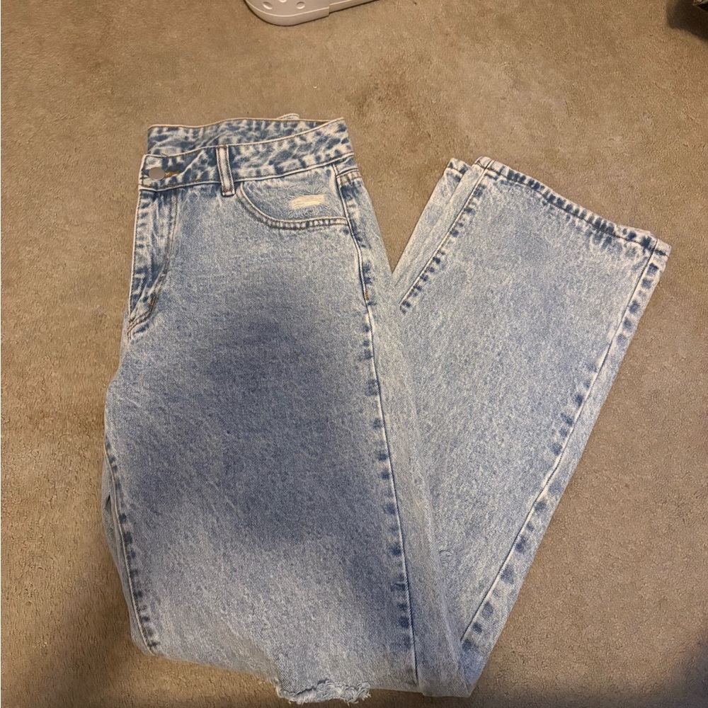 adidas Light Blue Straight Leg Jeans